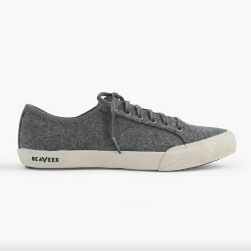 SEAVEES for J. CREW Wool Lace Up Sneakers